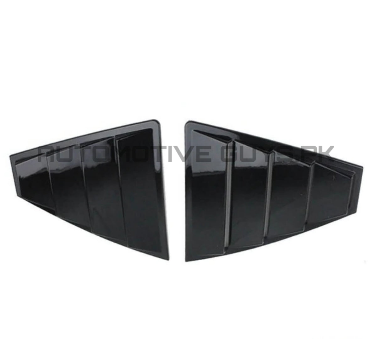 Hyundai Elantra Glossy Black Quarter Louver