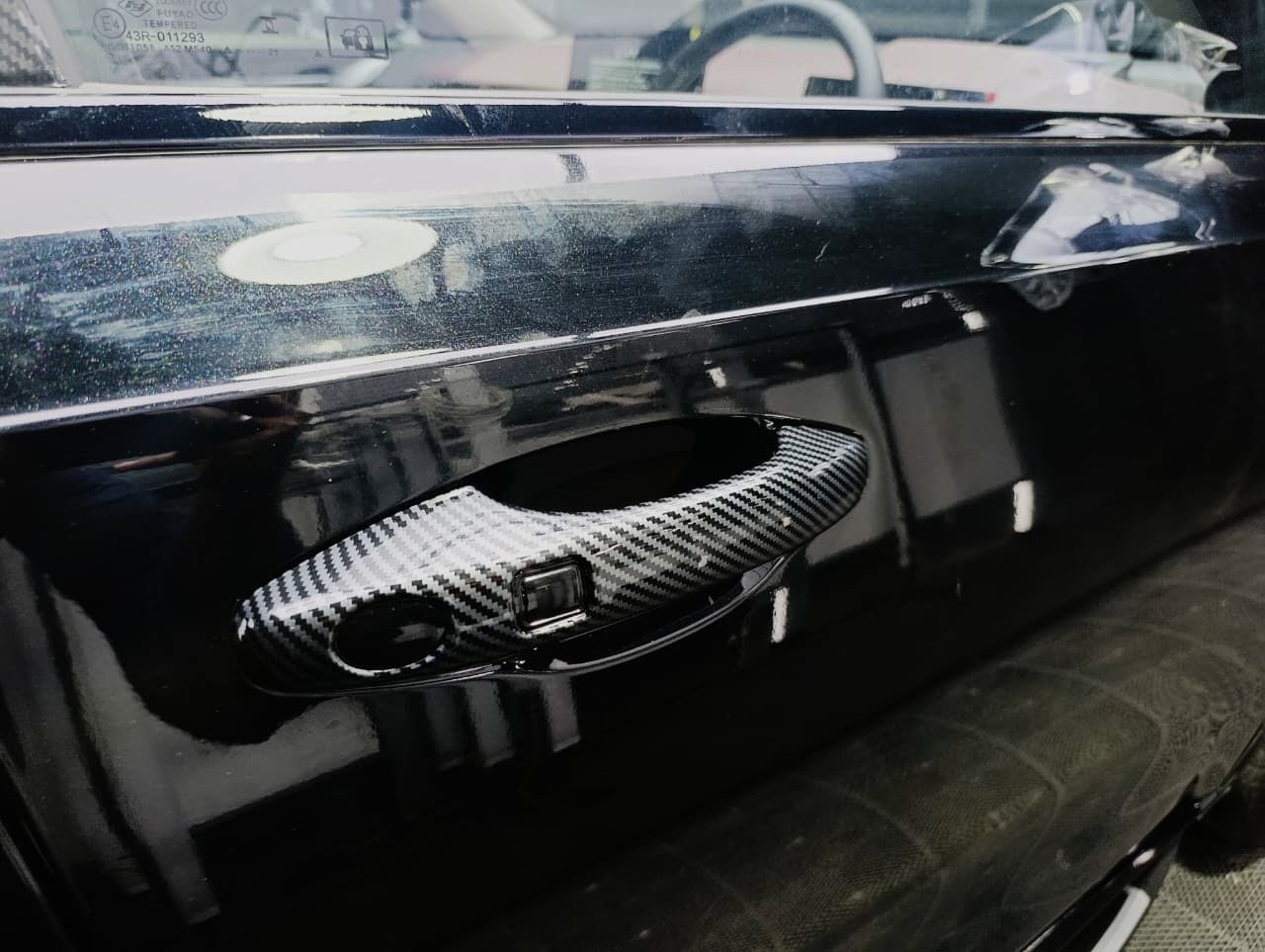 Haval H6 / Jolion CarbonFiber Door Handles - Premium Carbon Fiber Door Handle Trims