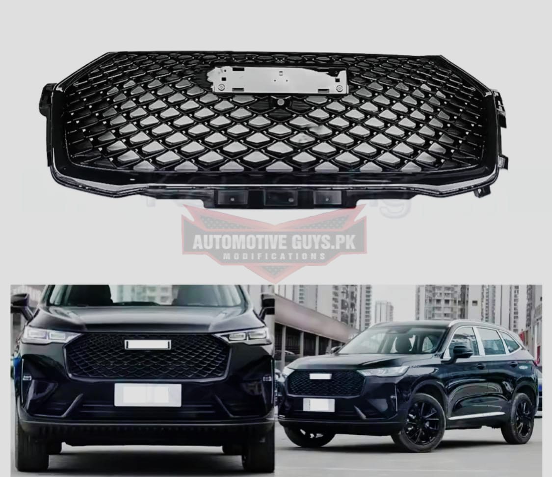 Haval H6 Piano Black Grill - Glossy Black Grill OEM Replacement Grill For Haval H6
