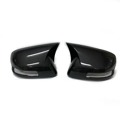 Honda Civic Rebirth 9th Gen 2012-2016 Batman Style Side Mirror Covers Carbon Fiber