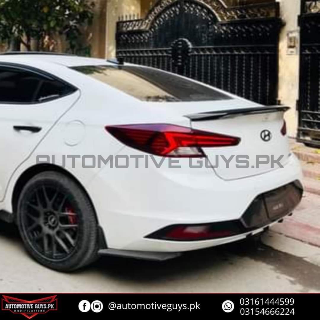Hyundai Elantra Trunk Spoiler V3 2020-2024