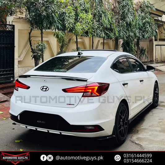 Hyundai Elantra Trunk Spoiler V3 2020-2024