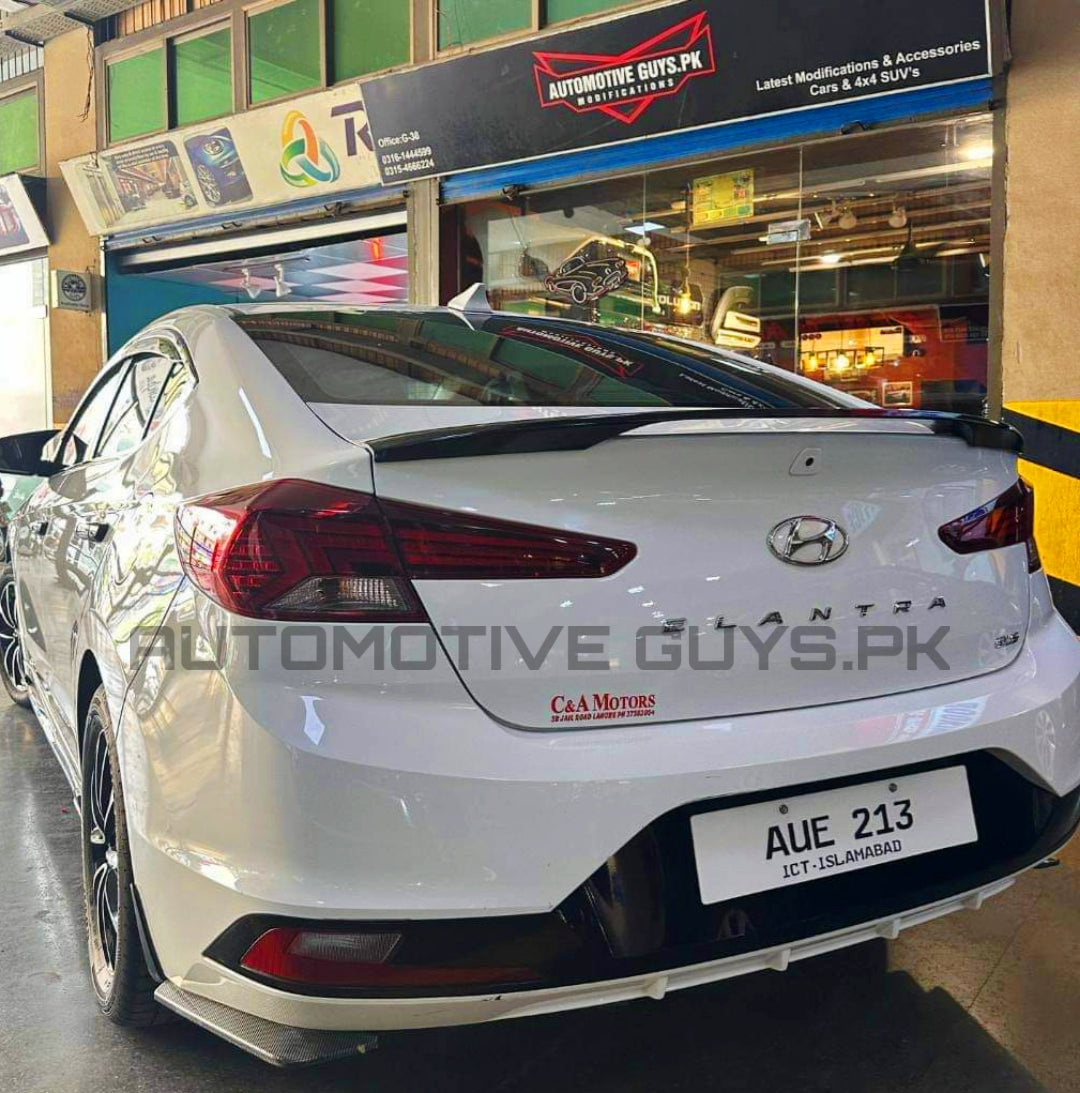 Hyundai Elantra Trunk Spoiler V3 2020-2024