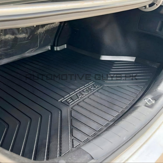 Hyundai Elantra PVC Trunk Mat 2020-2024