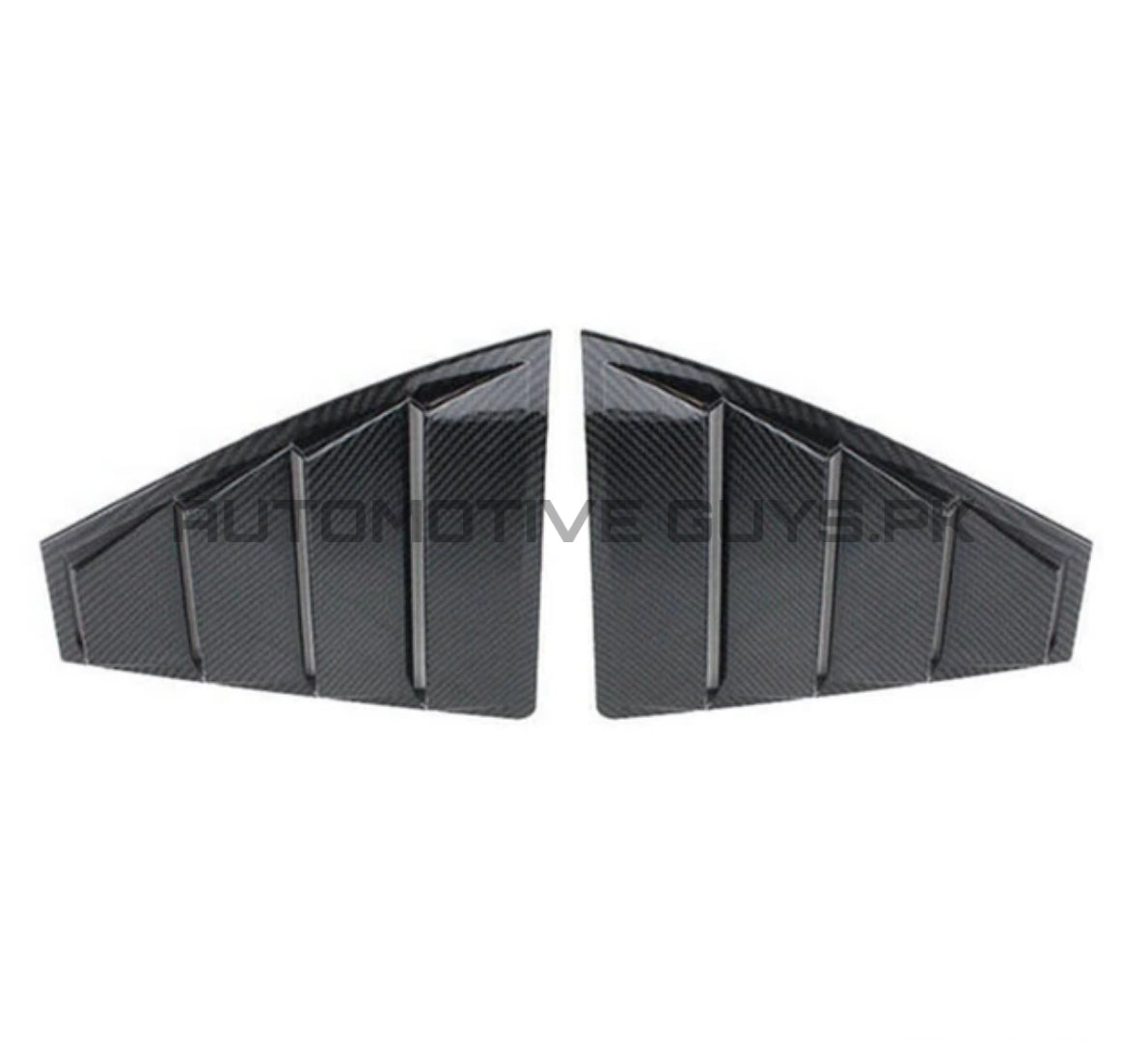 Hyundai Elantra Carbon Fiber Quarter Louver