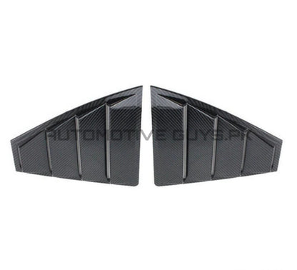 Hyundai Elantra Carbon Fiber Quarter Louver
