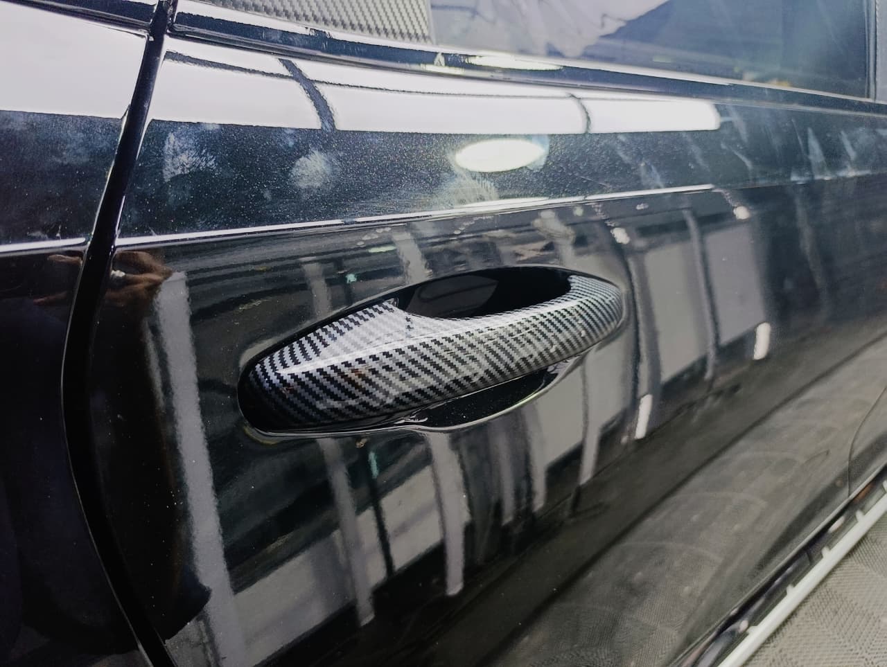 Haval H6 / Jolion CarbonFiber Door Handles - Premium Carbon Fiber Door Handle Trims
