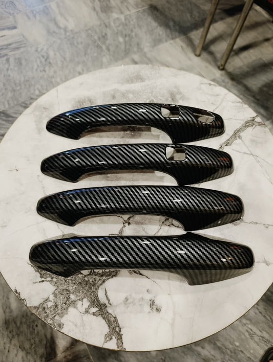 Haval H6 / Jolion CarbonFiber Door Handles - Premium Carbon Fiber Door Handle Trims