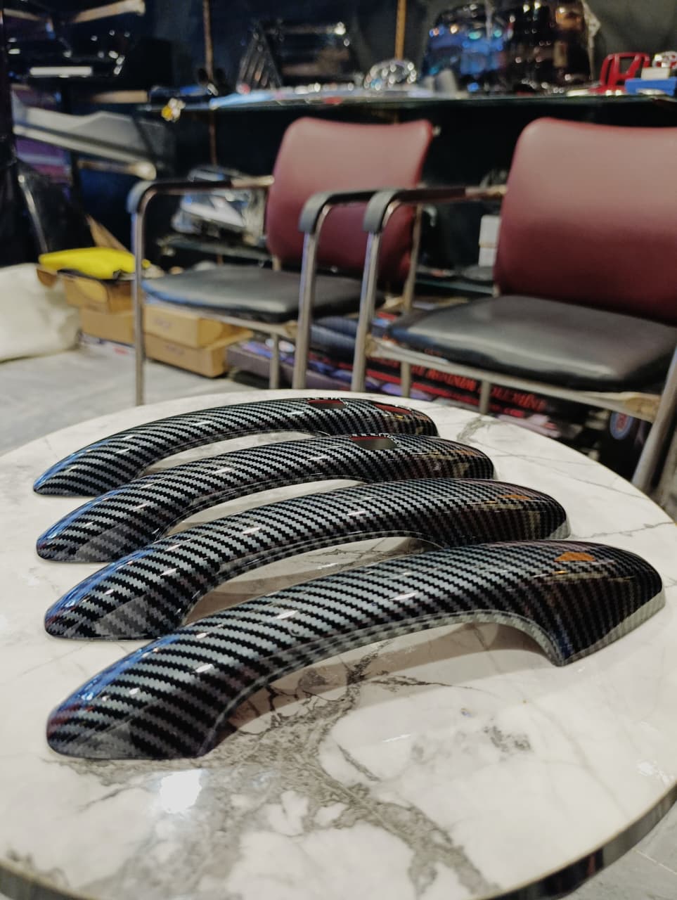 Haval H6 / Jolion CarbonFiber Door Handles - Premium Carbon Fiber Door Handle Trims