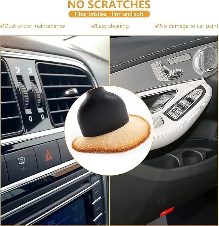 Interior Cleaning Soft Brush, Detailing Soft Brush, Dust Remover.
